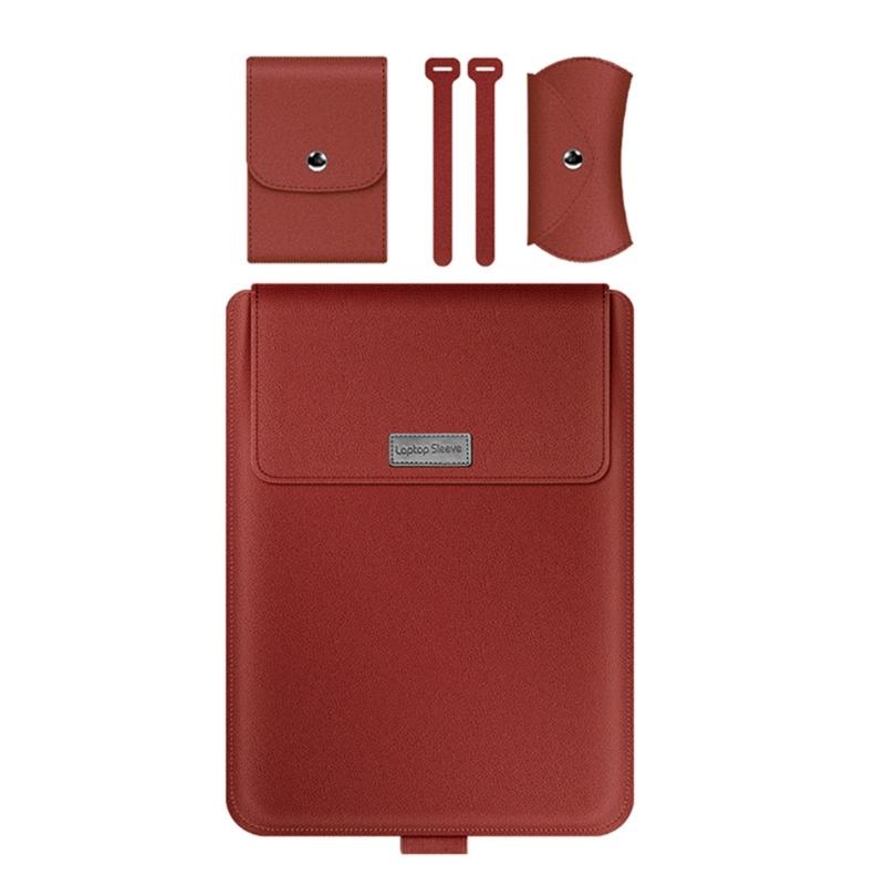 13 14 15 16palcové ochranné pouzdro na notebook Magnetické zapínání Voděodolný Design proti poškrábání Zahrnuje úložnou taštičku a funkci stojánku