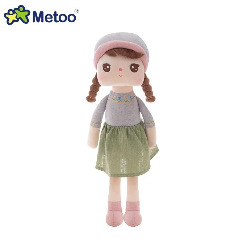Metoo Morandi Angela Doll 42cm Plushie Kawaii Exquisite Collect Plush Toys Holiday Surprise Birthday Gift For Kids Girls