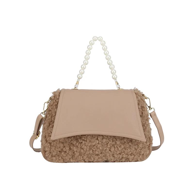 Contrasting Colors Crossbody Bags for Women Zipper Interior Pocket Flap Bags High Quality Fashion