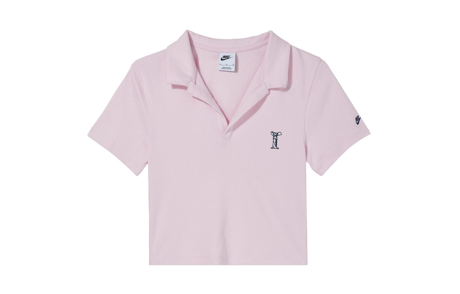 Nike Sportswear Women s Short-Sleeve Polo Top Pink HJ6852-663 XL