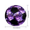 Soccer Ball Colorful Machine Stitched PVC Size 5 Team Training Competition Ready Durable High-Bounce Cool Sports Gift