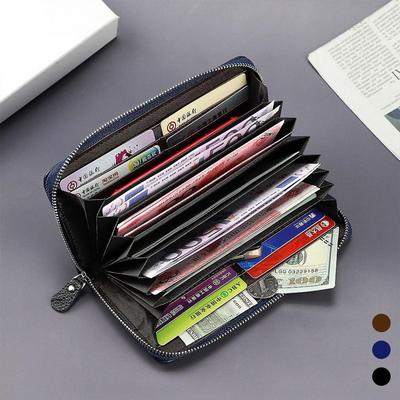 Vietnam Dong Geldbörse Akkordeon Reisepass Leder Reisebrieftasche