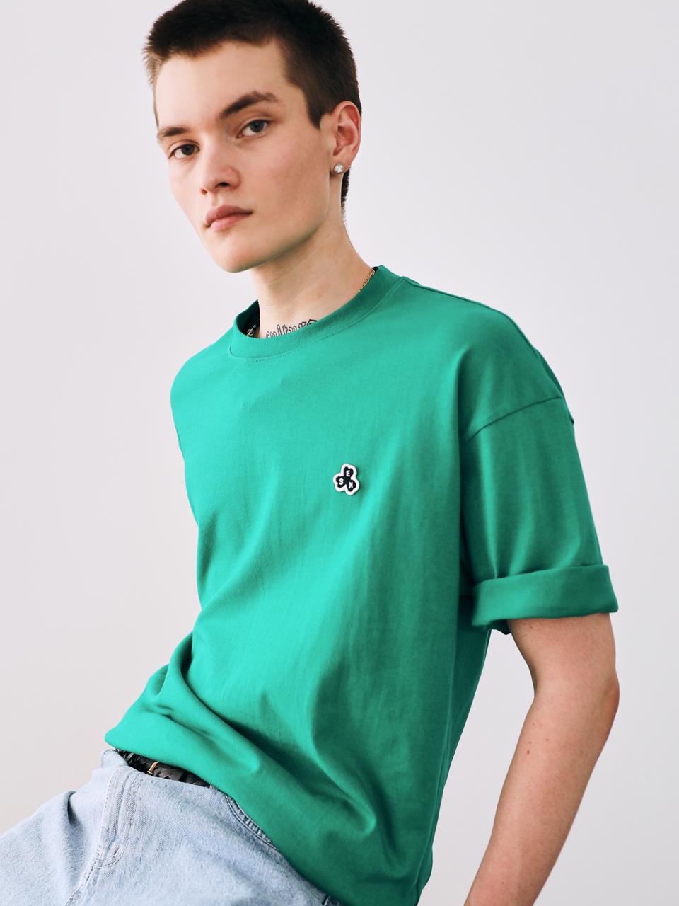 Iesn Signature Patch Short Sleeve T-Shirt Green M