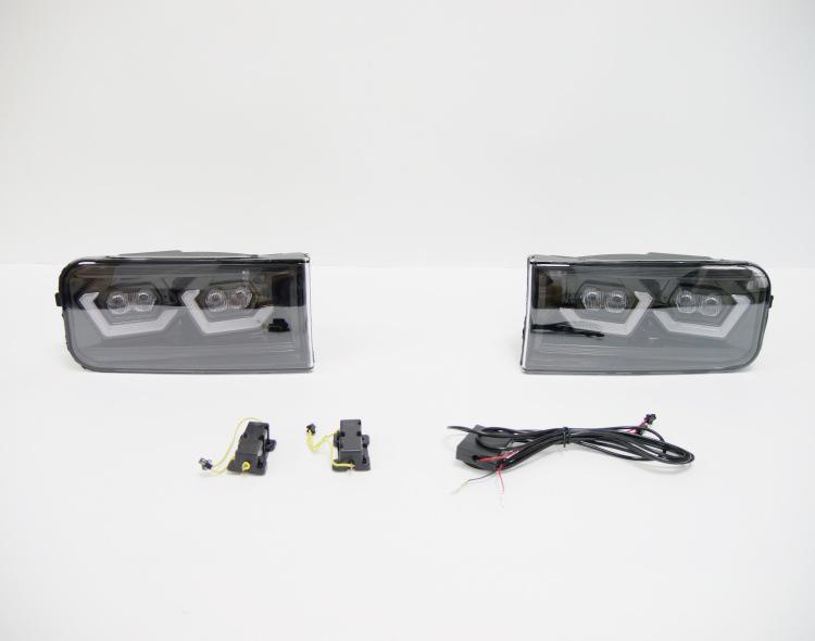 LED Fog, Daytime Running, and Turn Signal Lights for 2008-2011 Toyota Land Cruiser LC200