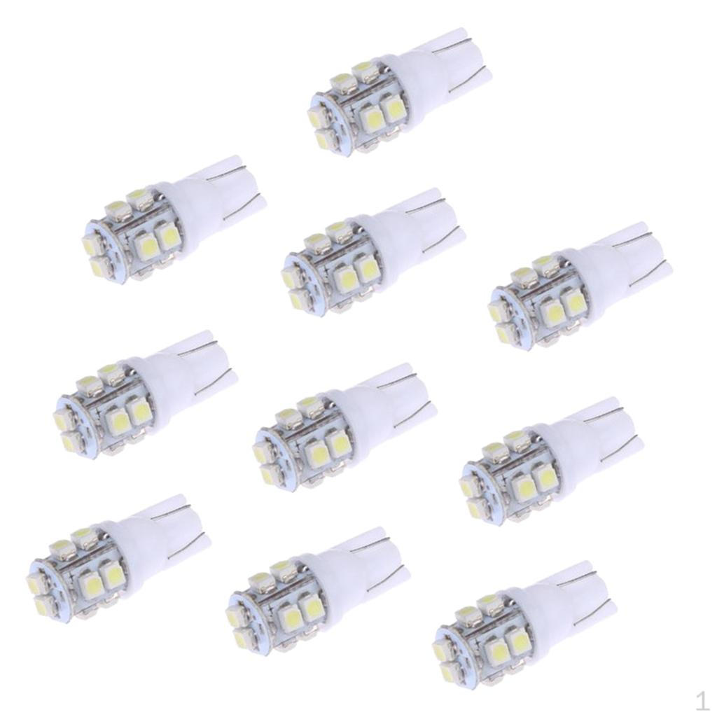 

10 Pieces Car Vehicle 210 194 3528 LED License Plate Lights