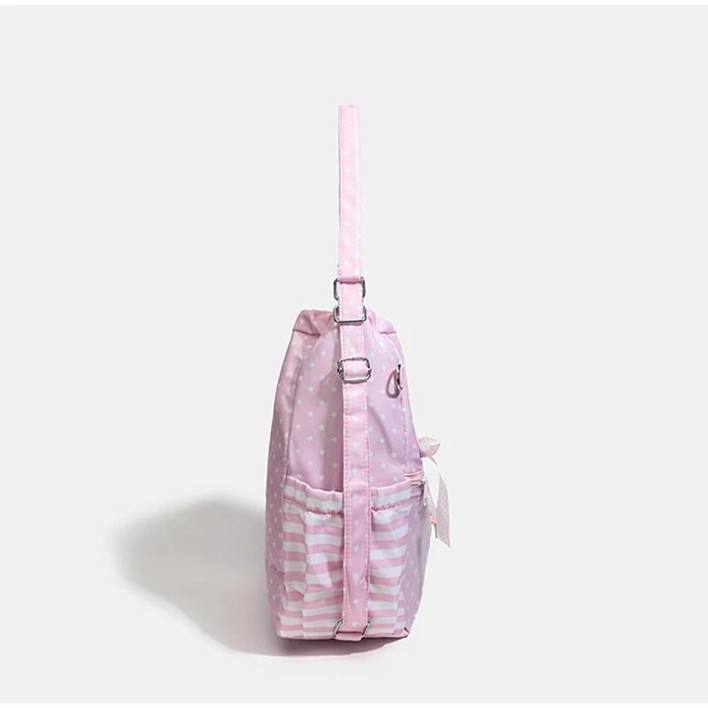Itabag Harajuku Style Lolita Shoulder Drawstring Backpack Anime Merchandise Transparent Display Diy Tote Bag