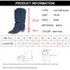 Fashion Fashion Pointed Toe Cowboy Boots Women Spring Autumn Thick High Heels Mid Calf Boots Woman Slip On Denim Western Botas Female
