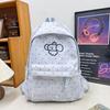 Schoolbag Light Oxygen College Style Cream Yellow Soft Mist Backpack Student Party Casual Versatile Daily Commuter Multi-compartment Pain Bag School 