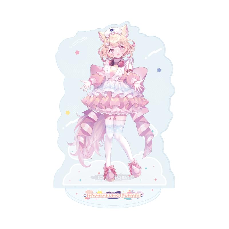 

11 Wakama Cloud Fuwari 2025 Birthday Acrylic Stand Nyantasia! ver. [Official Illustration]