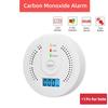 Carbon Monoxide Detector Co Gas Monitor Alarm Battery Powered Co Sensor Detector With Led Digital Display For Home,Depot Test