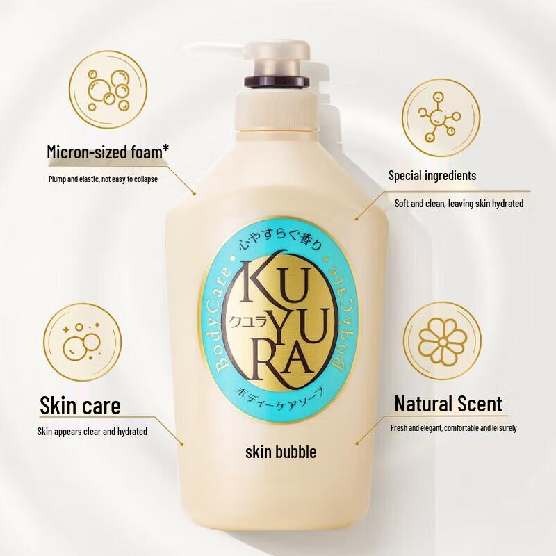 Kuyou Ran Serene Fragrance Beauty Shower Gel