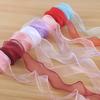 10Yards/Roll Silk Ribbon Roll 40mm Satin Ribbon Organza Ribbons for Gift Wrapping Handmade Wedding Birthday Party Decor Bow DIY