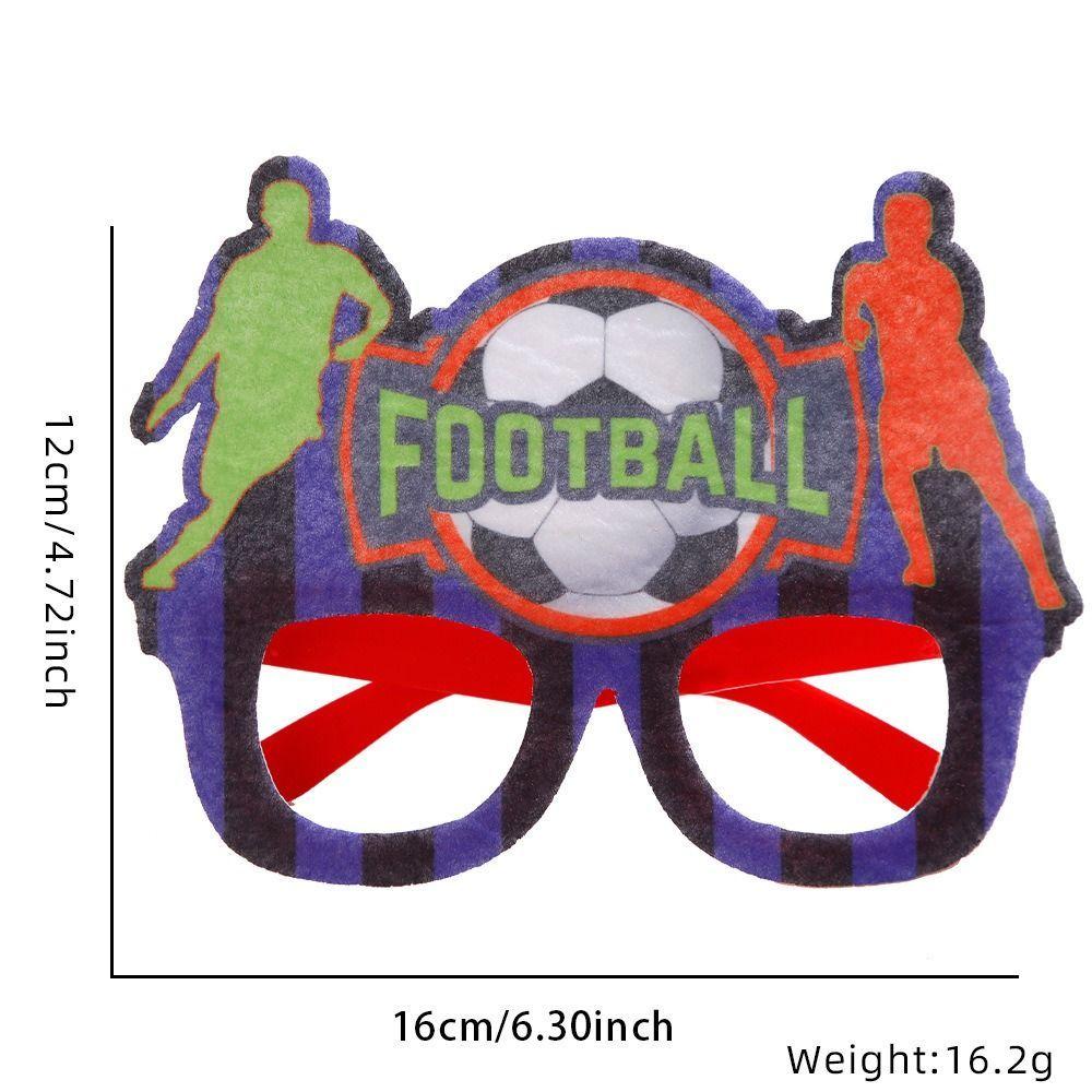 2026 World Cup Soccer Glasses Soccer-Themed Glasses Party Decor & Photo Props as the picture