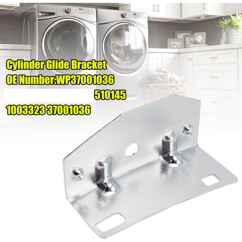 A60ZWP37001036 Dryer Replacement Parts- For Whirlpool Drum Glide Cylinder Bracket 510145 1003323 37001036May серебряный
