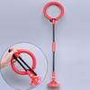 Elastic Flashing Bouncing Ball and Rotating Jump Hoop Set for Kids and Adults