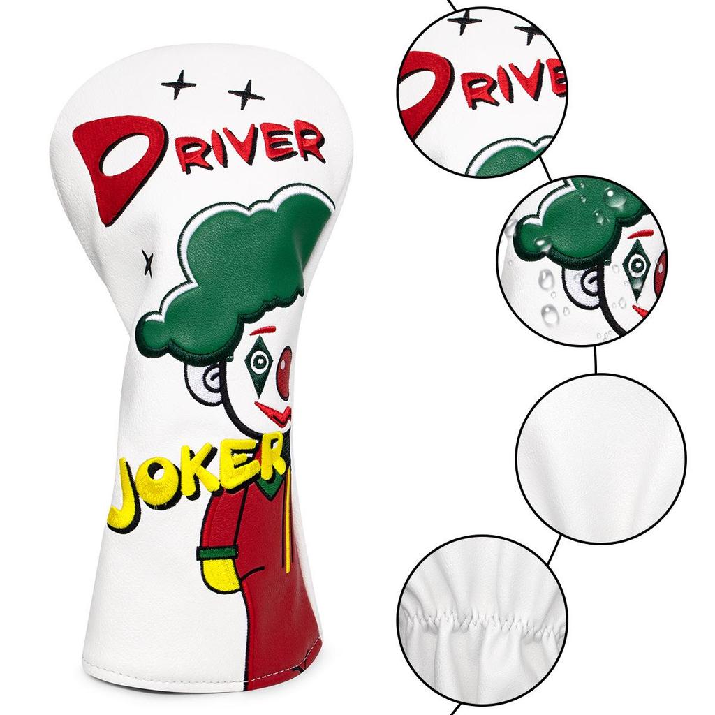 Clown Golf Club Head Protective Covers