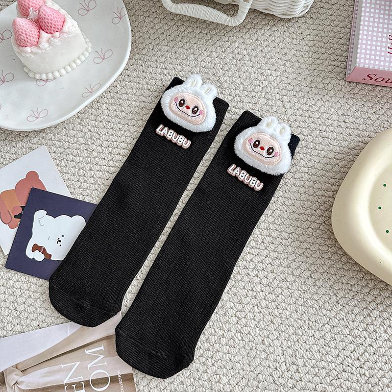 Socks For Children'S Girls Anime Kawaii Kawaii Style Mid-Tube Trendy Student Socks