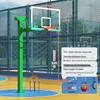 Jundingying J10 Height-Adjustable Basketball Hoop