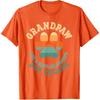 Grandpaw Dog Grandpa Grandfather Funny Grand Paw Retro Men T-Shirt