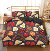 New Creative Cute Pattern 3D Printed Cover Set Twin Full Queen King Size Bedding Set Bed Linens Bedclothes for Young K131