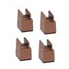 M-Modern-4PCS Adjustable Chair Feet Riser Screw Clamp 5Cm Heavy Duty Sofa Tables Bed Furniture Risers With Screw Clamp