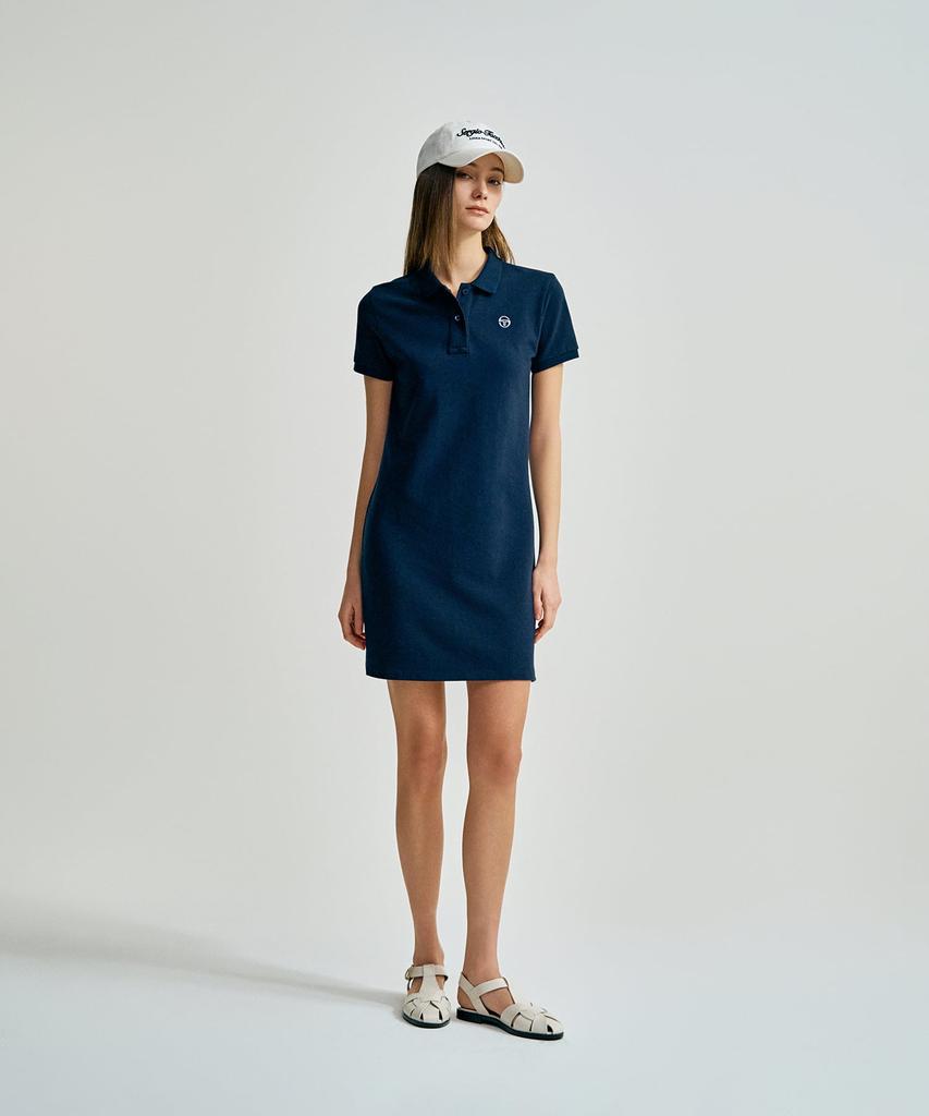 SERGIO TACCHINI W Classic Pique Dress (Navy)