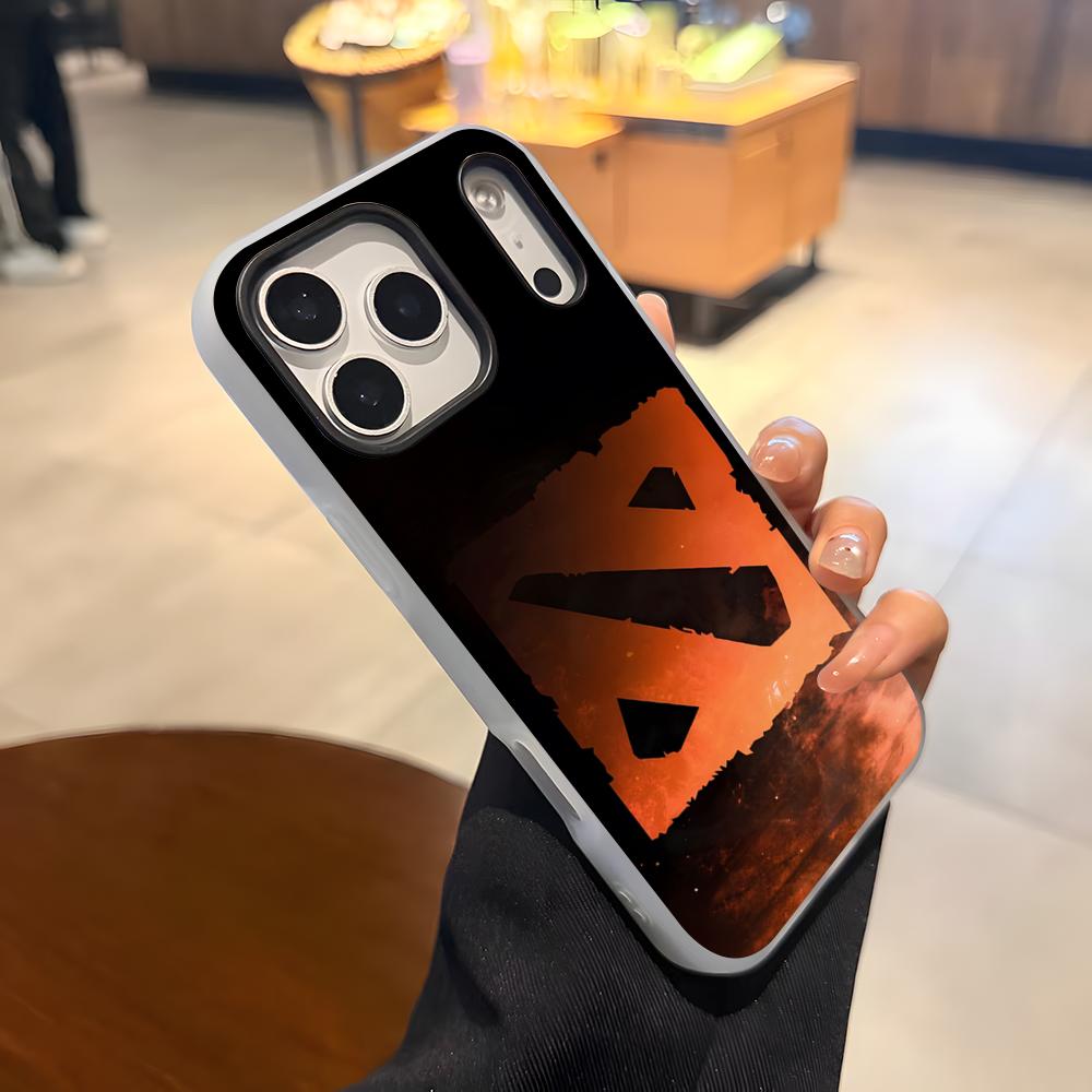 Game D-Dota 2 Phone Case For IPhone 17 Air 16 E 15 14 Plus 13 12 11 Pro Max Jelly 2 In 1 Protective Case