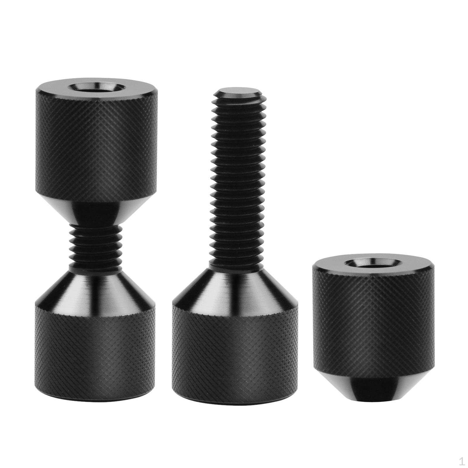 

1-1/8inch Two Hole Pins Set Accessories Black Portable Lightweight Construction Tool