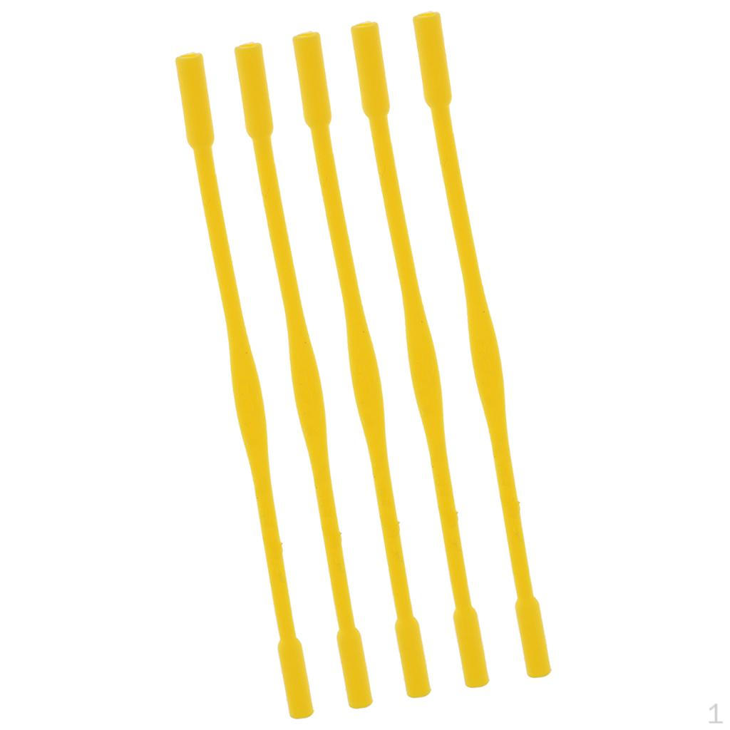 

5 шт. силиконовые очки, фиксаторы для очков на шее, очки жёлтый