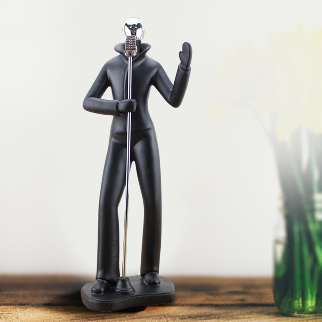 Music Art Character Model Statue Creative Living Room Decoration Cabinet Ornaments Figurine Resin