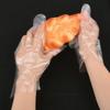 100pcs Clear Disposable Gloves Transparent Plastic Gloves Latex Free Food Prep Safe Glove for Cooking Cleaning BBQ Kitchen Tools