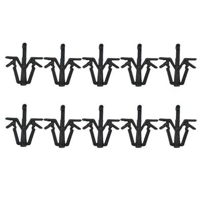 90467-12040 Grillklips Tilbehør Svart Bil Enkel Montering