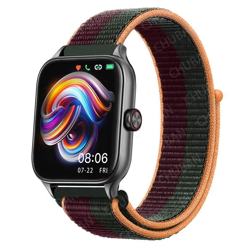 20mm 22mm Nylon Bandje voor Amazfit Balance 2 1/GTR 4 3 Pro 47mm/Bip 6 5 Sport Horlogeband Correa voor Amazfit Active 2/GTS 4 3 Riem