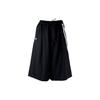 Y-3 Color Block Striped Loose Casual Sports Shorts Women Shorts Black HG6117