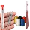 34-Piece Hand Sewing Needle Set: Mattress, Shoe-Making, Hand-Stitched Quilts, Extra-Long, Large-Eye, Curtain, and Thick Needles