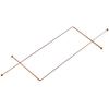 2PCS Treasure Pure Copper Ghost Hunting Equipment 99.9% Copper Dowsing Rods Metal Detection Rod Ghost Hunting