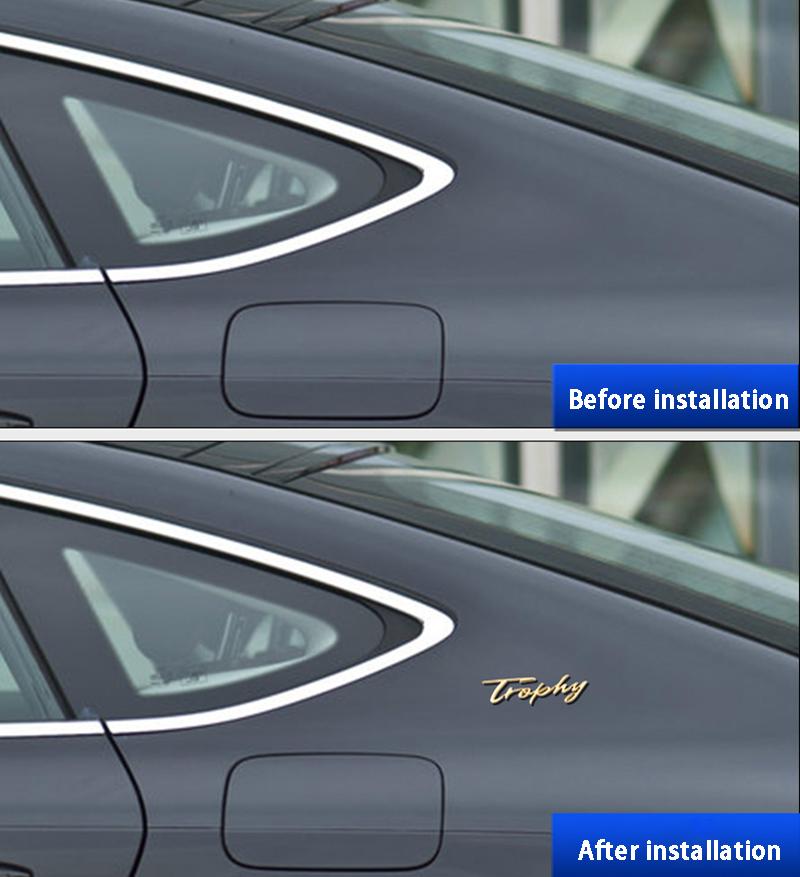 Metall-Trophäen-Abzeichen Emblem Auto Heck LKW Fenster Aufkleber Decals Auto Styling Für Morris Garages M-G MG5 MG6 ZS HS MG3 XPower