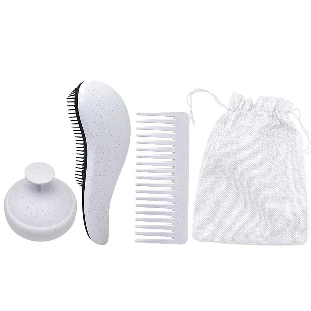 DEMUXI Shampoo Hair Washing Shampoo Massage Ergonomically Designed Scalp Thoroughly Cleans Scalp and Gentle Silicone Scalp Massage Hair Brush Scalp