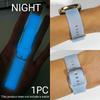 18mm/20mm/22mm Interface Fluorescent Strap For Samsung Galaxy Watch 7 For Huawei/Huami/Garmin Watch Replacement Band