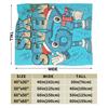 67 Six Seven 6-7 Funny Italian Brainrot Blanket Super Soft Cozy Throw Blankets for Sofa Multiple Sizes Throws And Blankets