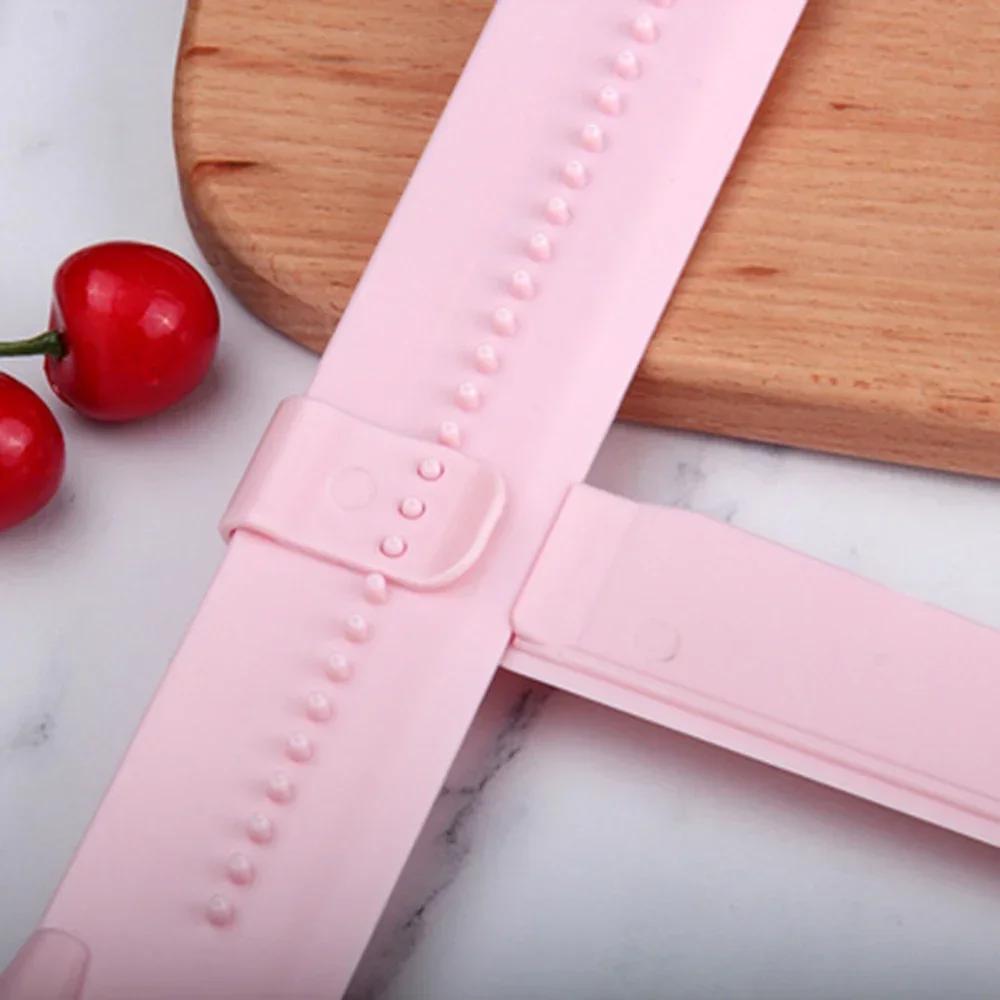 Convenient Adjustable Fondant Spatulas, Cake Edge Smoother, Cream Decorating DIY Bakeware, Kitchen Cake Tool, Tableware