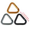 1Pc Triangle Carabiner Outdoor Camping Hiking Keychain Kettle Buckle Snap Clip