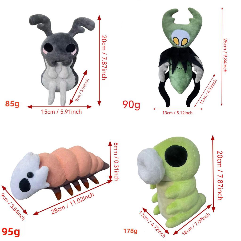Hollow Knight Plush Toy With Soft Crystal Cotton For Collectors And Kids