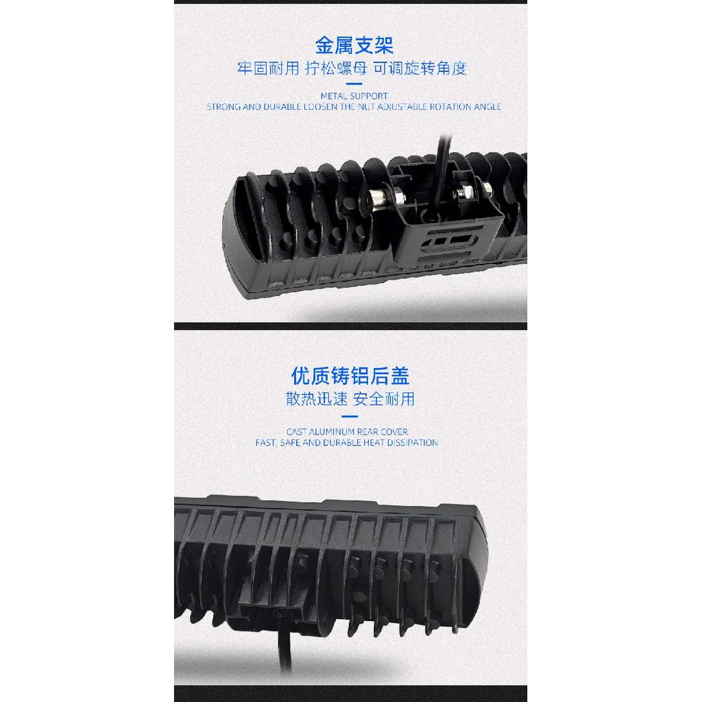 LED Work Light 18W For Car Truck Off Road Vehicle Front Bumper Auxiliary Lighting Bar