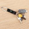 Multifunction Waterproof Mini Portable Thermometer Compass Key Ring for Outdoor Camping Hiking