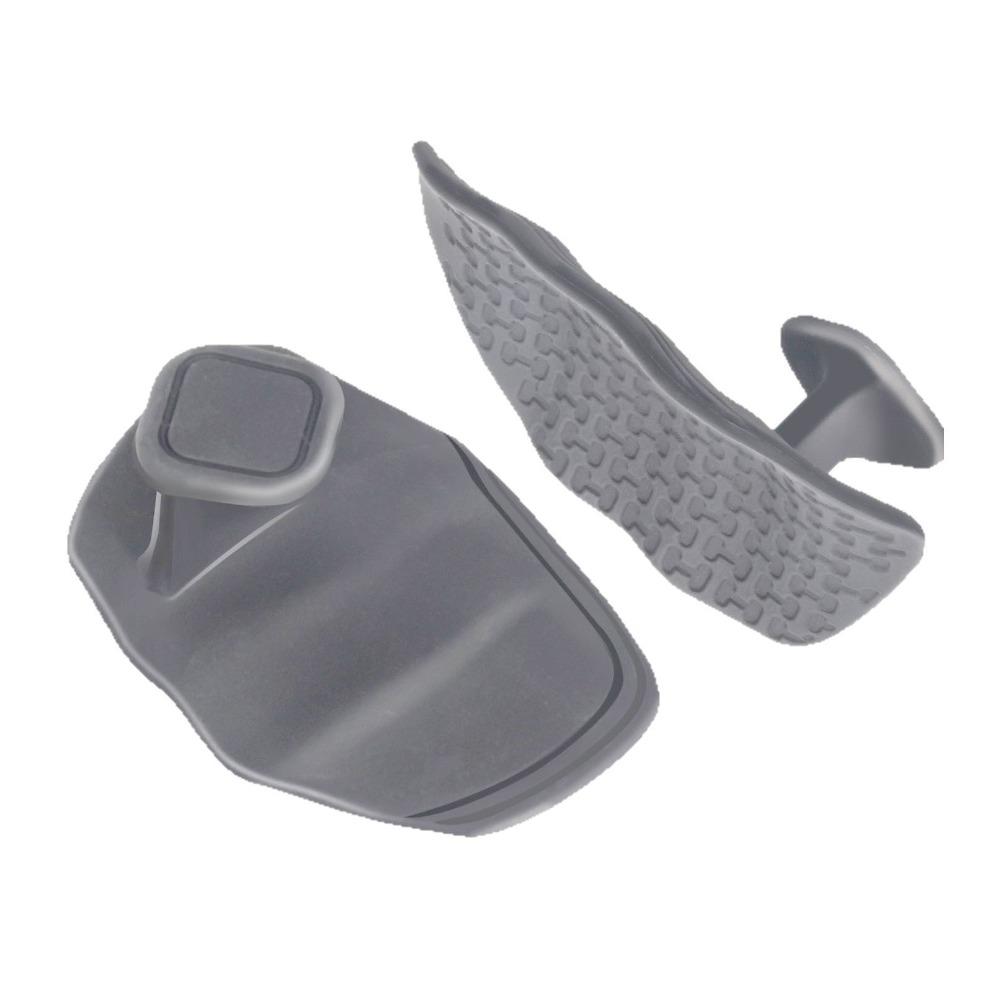1 Pair Elastic Workout Gym Gloves Anti-slip Silicone Palm Grips Weight Lifting Grips  Weightlifting