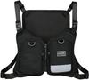 FOIROKASA Chest Running Wearable Smartphone Chest Adjustable Safety Tactical Black Bag, Bag, Fishing, Backpack, Mountaineering, Running, Fishing,