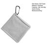 Golf Ball Towel Small Pocket Towel with D Clip for Balls Clubs Portable Golf Ball Cleaner Accessories for Men Women Course Exercise