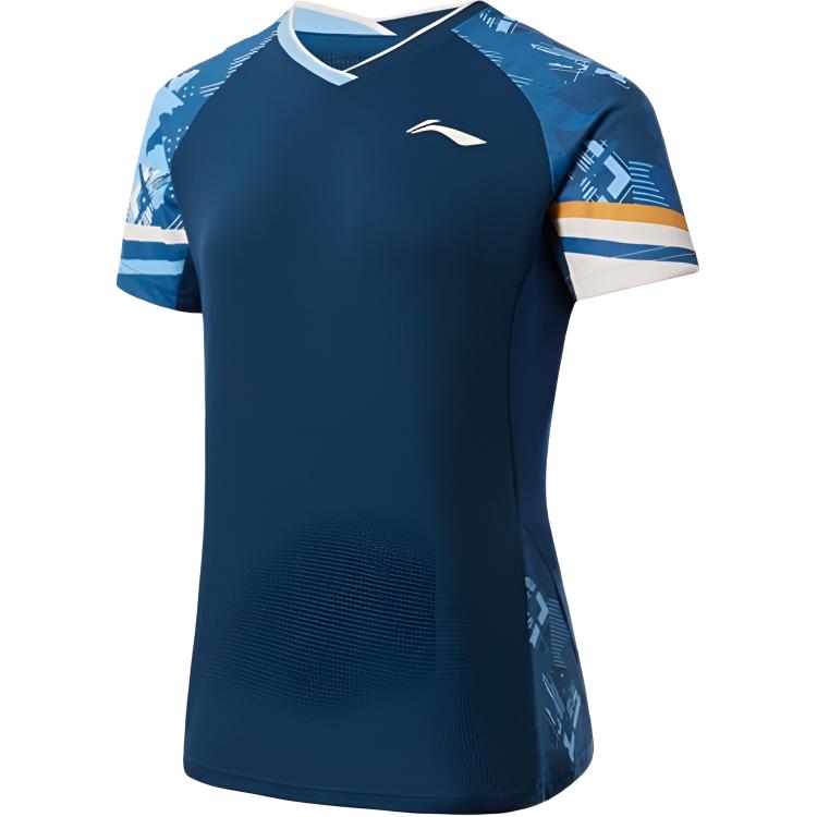 Бадминтонная футболка Li Ning женская AAYW050-3 2XL