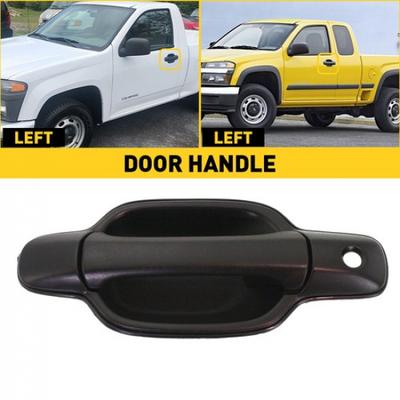 Exterior Handle Door Fit Colorado 2004-2012 Chevrolet Canyon GMC LH Black Front